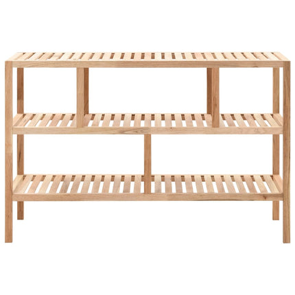 Étagère De Salle De Bain Bois De Noyer Massif 100X40X65 Cm