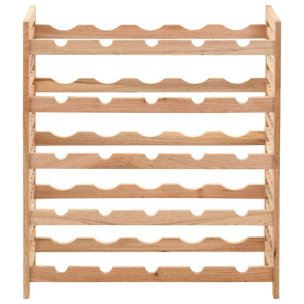 Casier À Bouteilles Pour 25 Bouteilles Bois De Noyer 63X25X73Cm