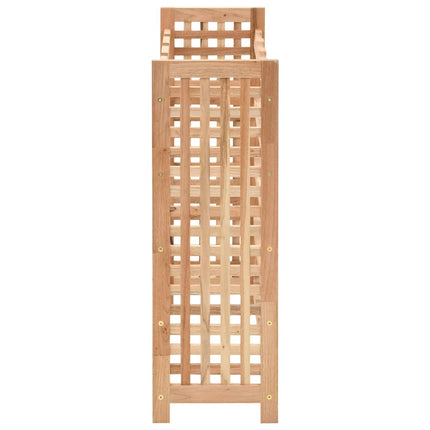 Casier À Bouteilles Pour 25 Bouteilles Bois De Noyer 63X25X73Cm