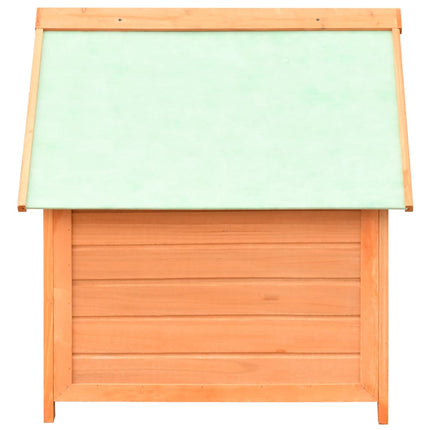 Niche Pour Chiens Bois De Pin Et De Sapin Massif 72X85X82 Cm