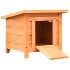 Maison De Chat Pin Massif Et Sapin 50 X 46 X 43,5 Cm