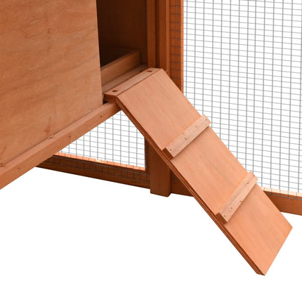 Poulailler Bois De Pin Massif Et Sapin 170X81X110 Cm