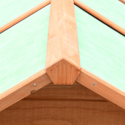 Poulailler Bois De Pin Massif Et Sapin 170X81X110 Cm