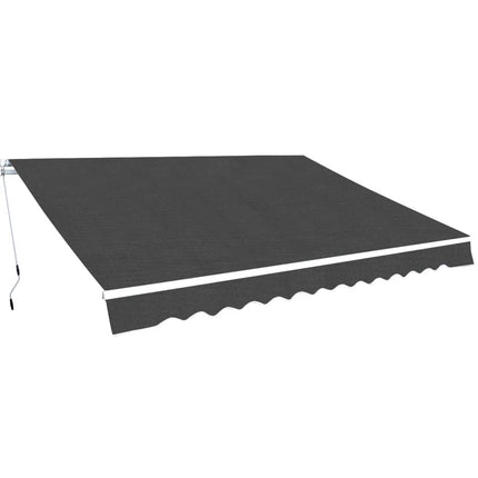 Auvent Pliable Manuel Bleu/Blanc