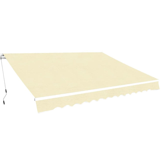 Auvent Pliable Manuel Bleu/Blanc