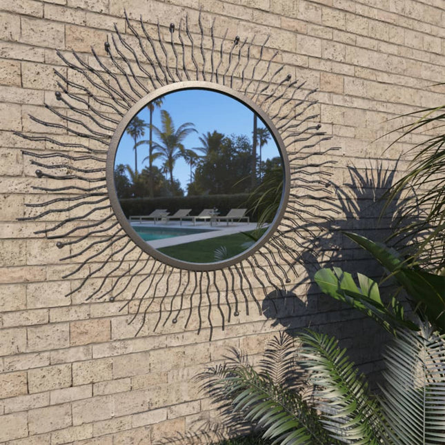 Miroir Mural De Jardin Rayons De Soleil