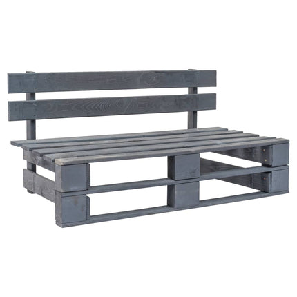 Canapé De Jardin Palette Avec Coussins Sable Pinède