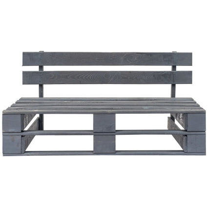 Canapé De Jardin Palette Avec Coussins Sable Pinède