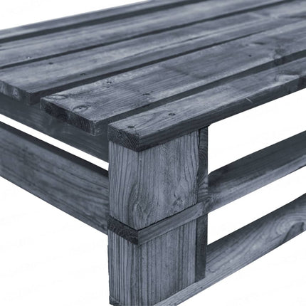Canapé De Jardin Palette Avec Coussins Sable Pinède