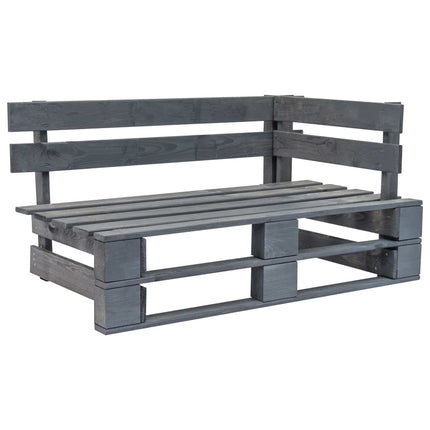 Canapé De Jardin Palette Avec Coussins Sable Pinède