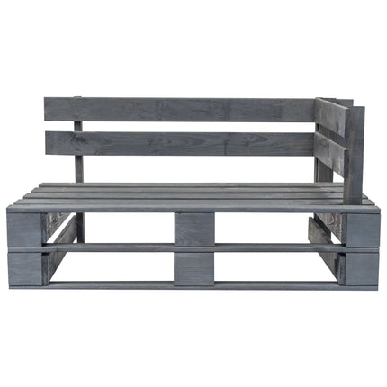 Canapé De Jardin Palette Avec Coussins Sable Pinède