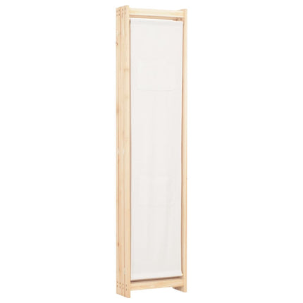 Cloison De Séparation 4 Panneaux 160X170X4 Cm Tissu
