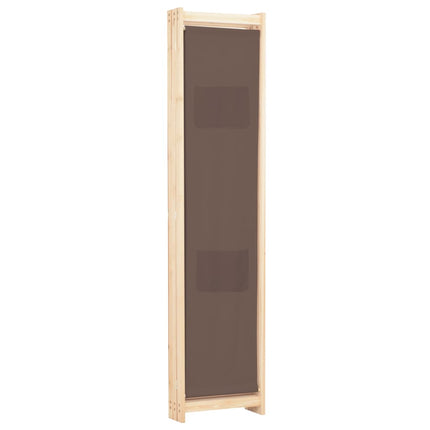 Cloison De Séparation 3 Panneaux 120X170X4 Cm Tissu