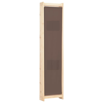 Cloison De Séparation 4 Panneaux 160X170X4 Cm Tissu