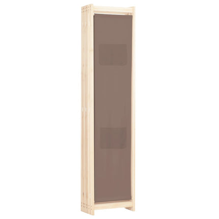 Cloison De Séparation 6 Panneaux 240 X 170 X 4 Cm Tissu