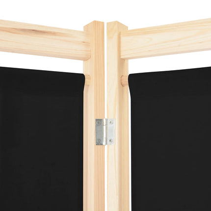 Cloison De Séparation 4 Panneaux 160X170X4 Cm Tissu