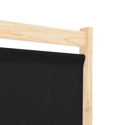 Cloison De Séparation 6 Panneaux 240 X 170 X 4 Cm Tissu