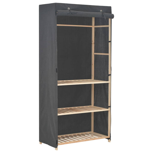 Garde-Robe À 3 Niveaux 79 X 40 X 170 Cm