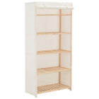 Garde-Robe Tissu Blanc