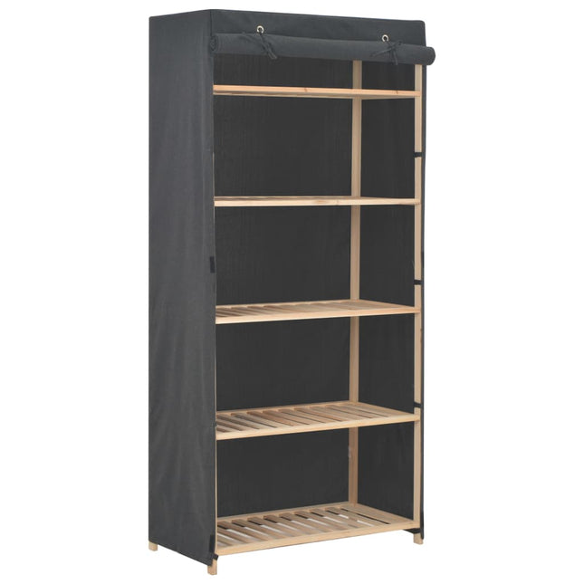 Garde-Robe 79 X 40 X 170 Cm Tissu