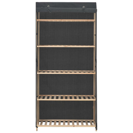 Garde-Robe 79 X 40 X 170 Cm Tissu