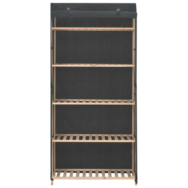 Garde-Robe 79 X 40 X 170 Cm Tissu
