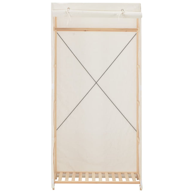 Garde-Robe 79 X 40 X 170 Cm Tissu