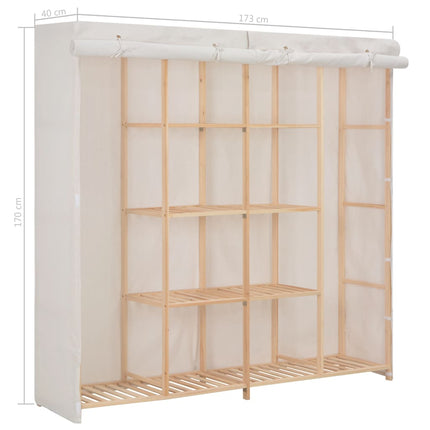 Garde-Robe 173X40X170 Cm Tissu