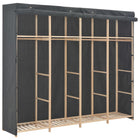 Garde-Robe 200 X 40 X 170 Cm Tissu