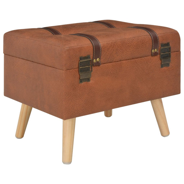 Tabouret De Rangement 40 Cm Similicuir