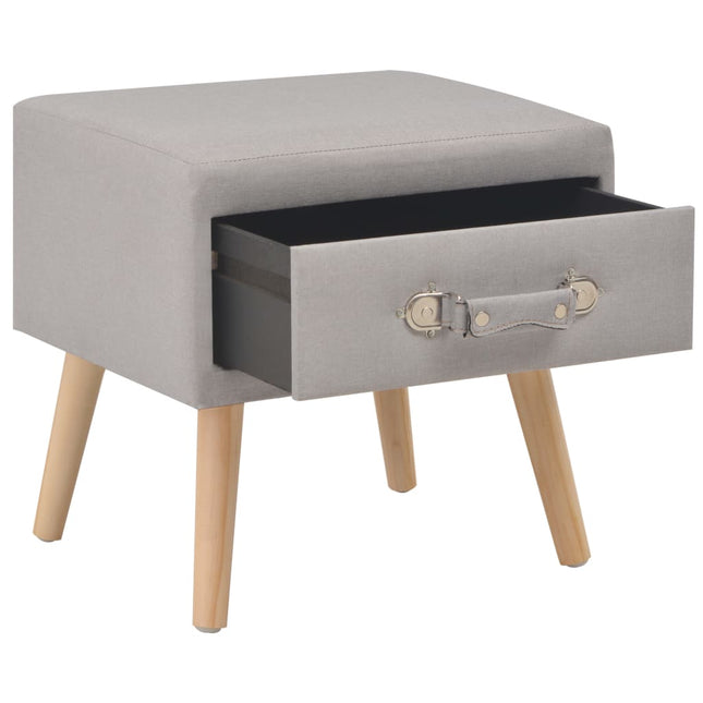 Table De Chevet 40X35X40 Cm Tissu