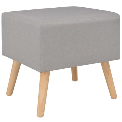 Table De Chevet 40X35X40 Cm Tissu