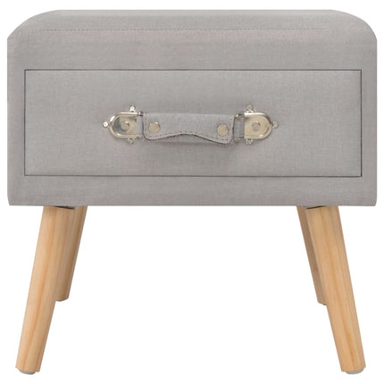 Table De Chevet 40X35X40 Cm Tissu