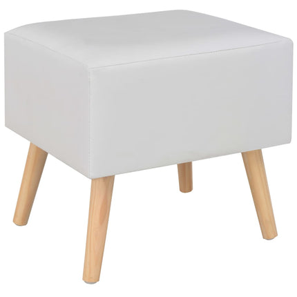 Table De Chevet 40X35X40 Cm Similicuir