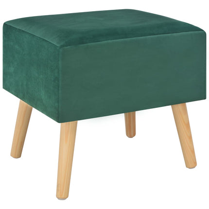 Table De Chevet 40X35X40 Cm Velours