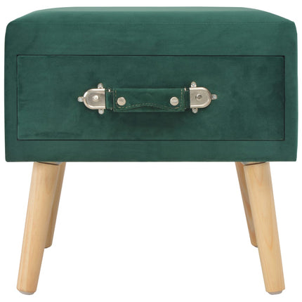 Table De Chevet 40X35X40 Cm Velours