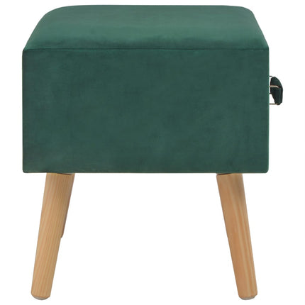 Table De Chevet 40X35X40 Cm Velours