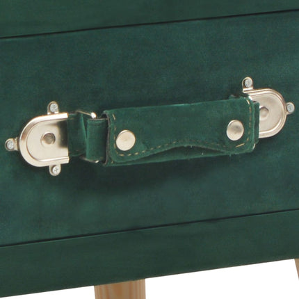 Table De Chevet 40X35X40 Cm Velours