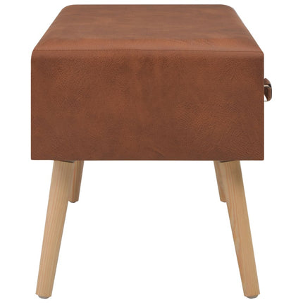 Table Basse 80X40X46 Cm Similicuir