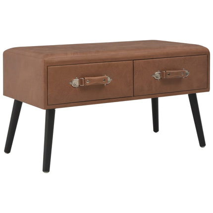 Table Basse 80X40X46 Cm Similicuir