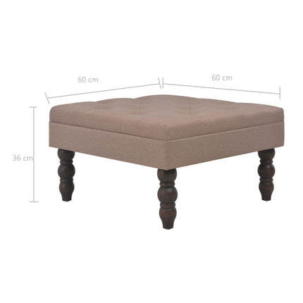 Tabouret 60X60X36 Cm Polyester