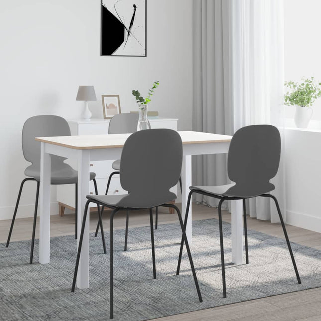 Table À Manger 114X71X75 Cm Bois D'hévéa Massif