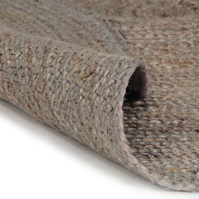 Tapis Fait À La Main Jute Rond