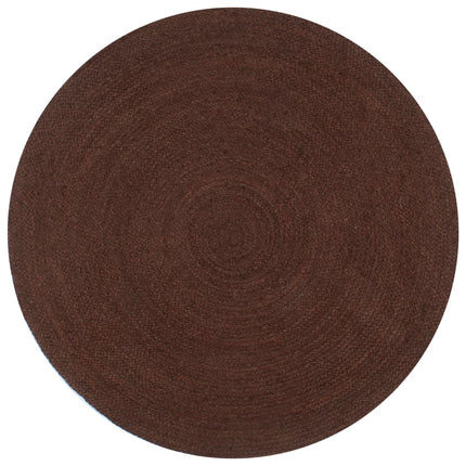 Tapis Fait À La Main Jute Rond