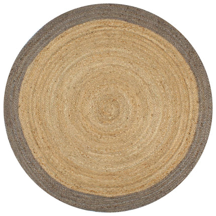 Tapis Fait À La Main Jute Avec Bord
