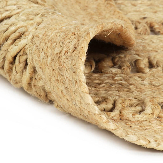 Tapis Fait À La Main Jute Tressée
