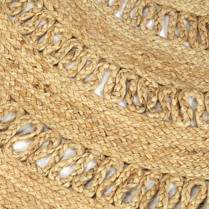 Tapis Fait À La Main Jute Tressée