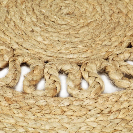 Tapis Fait À La Main Jute Tressée
