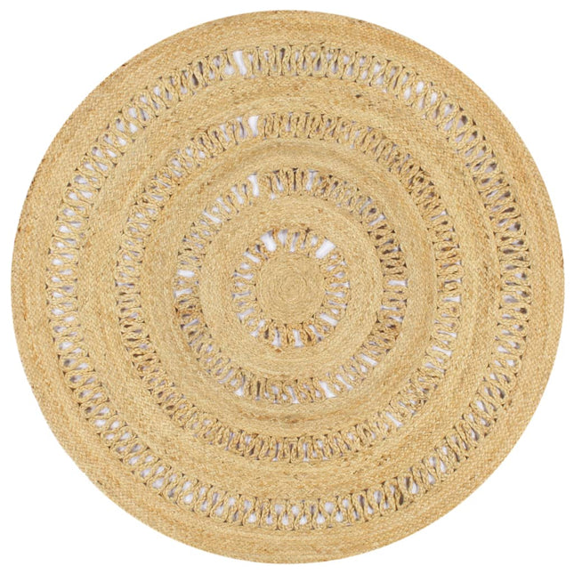 Tapis Fait À La Main Jute Tressée