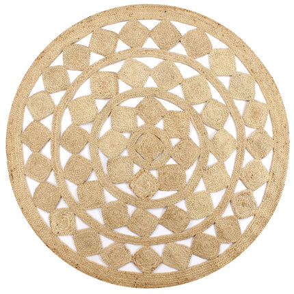 Tapis Fait À La Main Jute Tressée